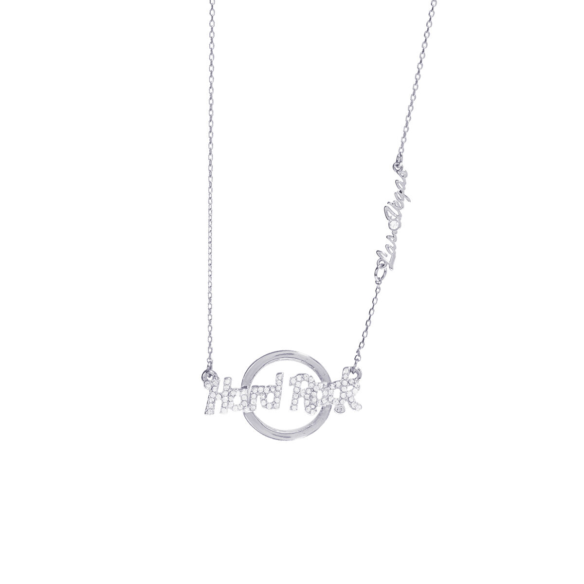 ハードロックカフェ シルバー ネックレス sv925 アメカジ 古着 F41 Silver Logo Pendant Necklace | Online Rock Shop